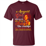 August Girl She Slays She Prays Beautiful Birthday PINGPONG