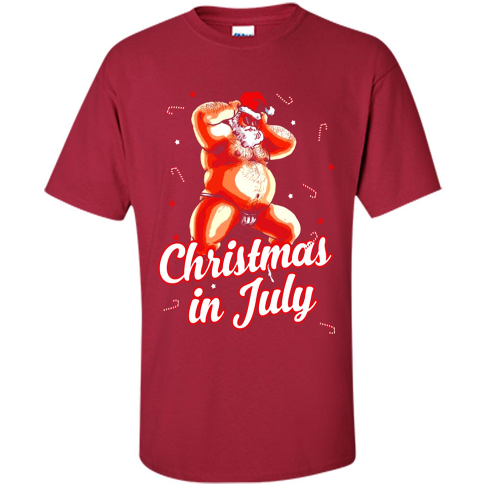 Christmas In July - Funny Dancing Santa - Shirt