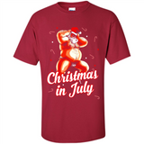 Christmas In July - Funny Dancing Santa - Shirt