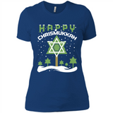 Happy Chrismukkah - Ladies' Boyfriend T-Shirt