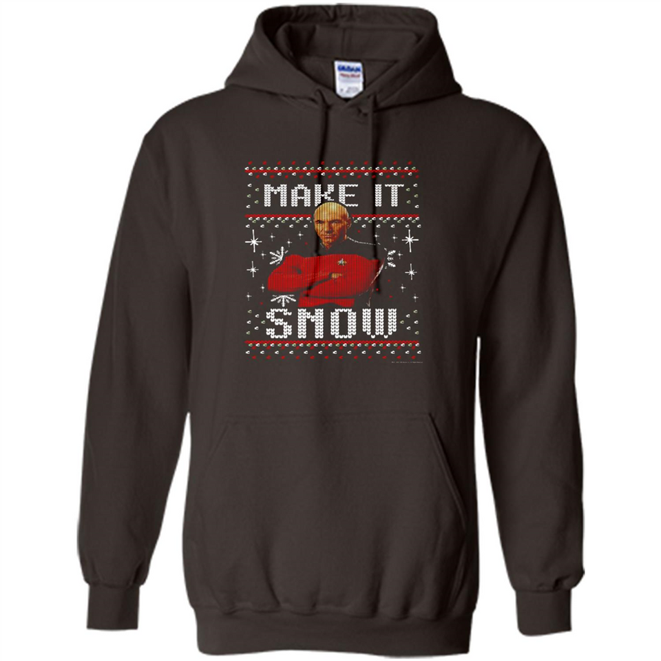 Make It Snow Jean-Luc Picard Star Trek PINGPONG