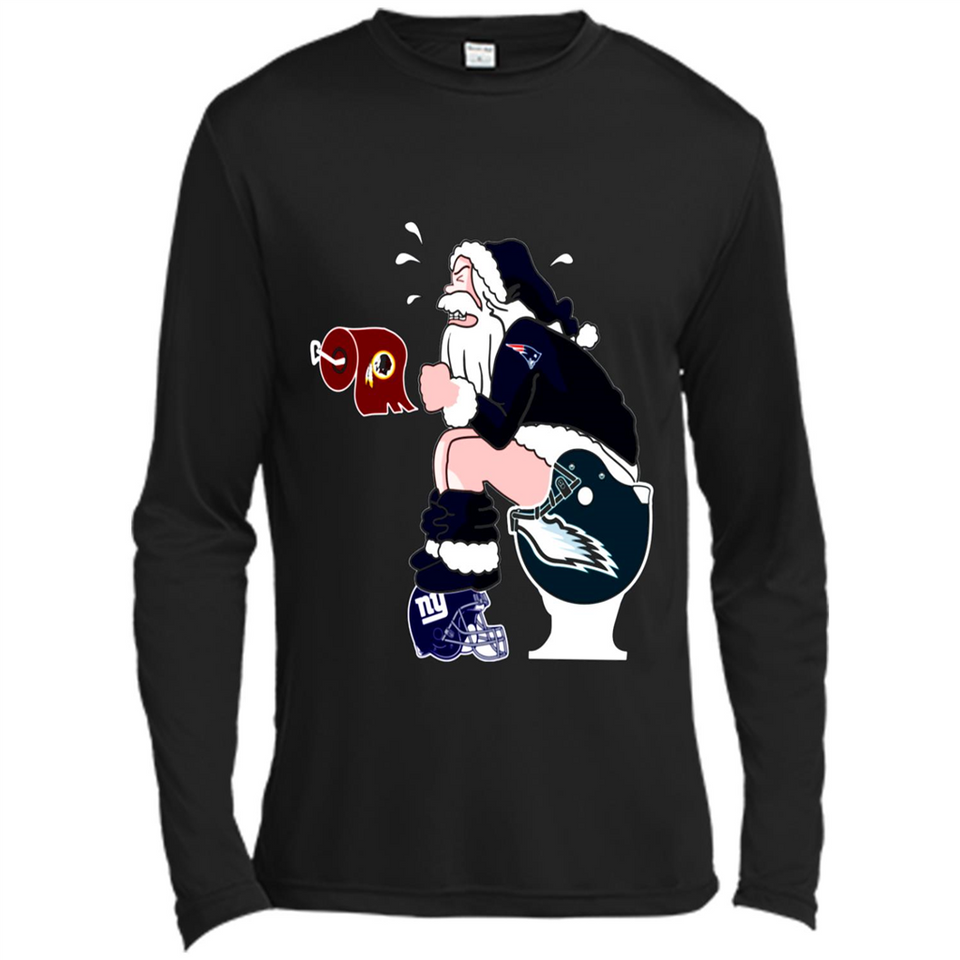 New England Patriots Toilet Santa Claus PINGPONG