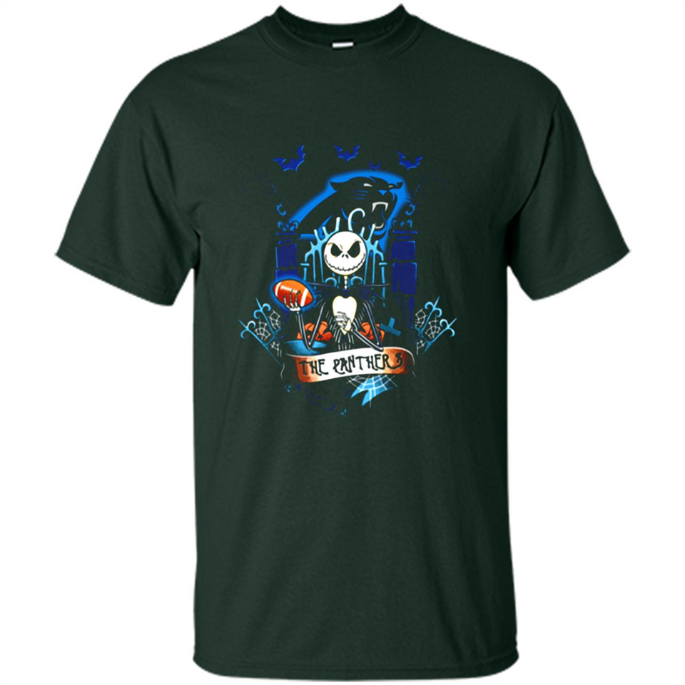 Carolina Panthers Halloween The Nightmare Before Christmas - Shirt