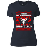 Merry Antichristmas Satan Claus Sweatshirt PINGPONG