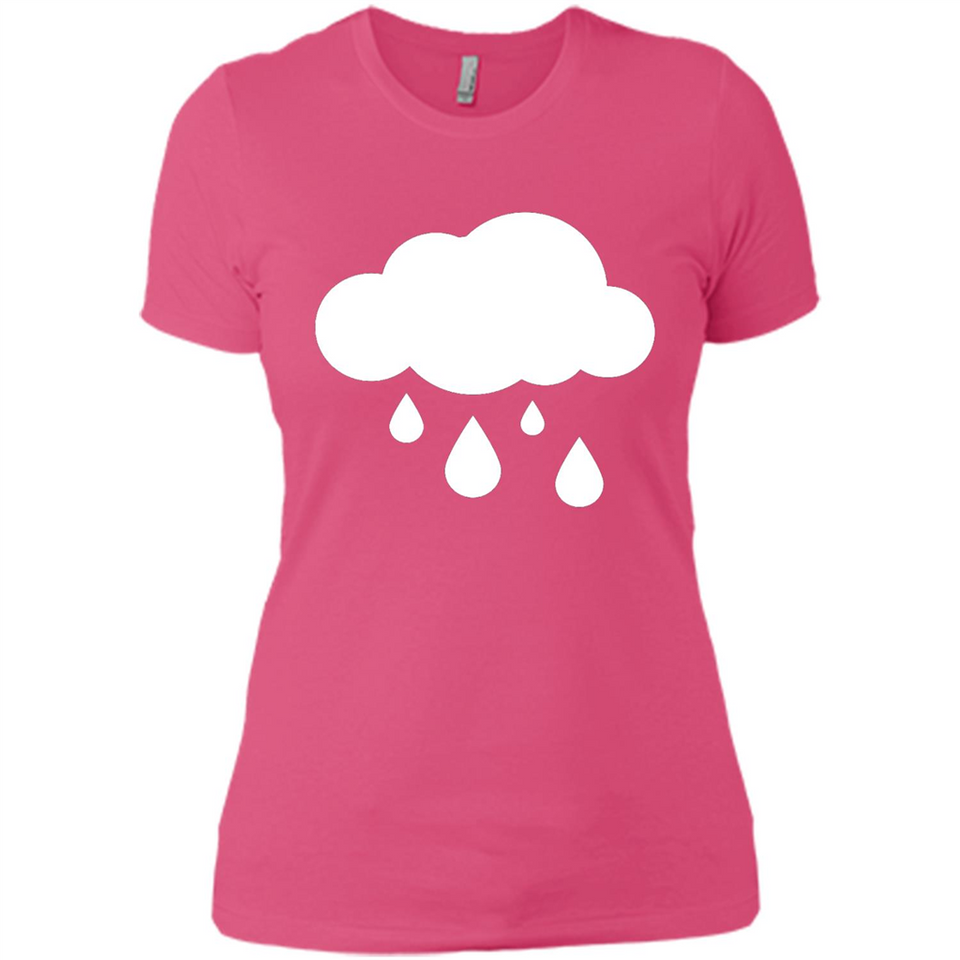 Rain Graphic Funny Black mugs PINGPONG - Ladies' Boyfriend T-Shirt