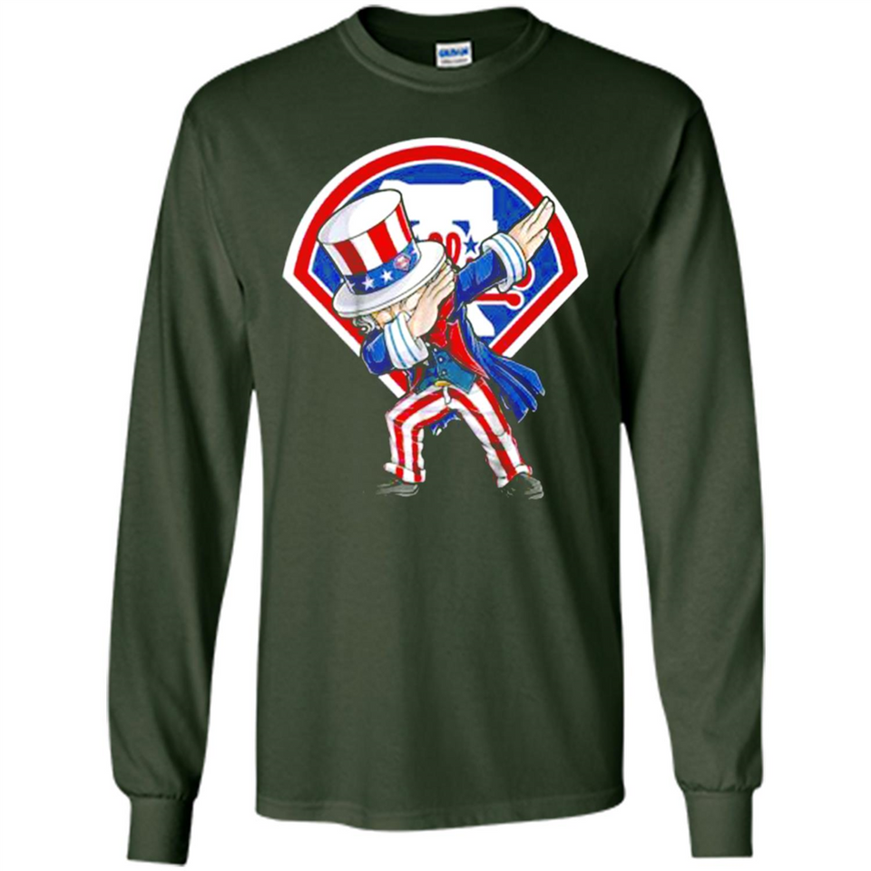 MLB PHILADELPHIA PHILLIES UNCLE SAM DABBING INDEPENDENCE DAY