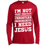 I'm The One That Known I Need Jesus - Canvas Long Sleeve T-Shirt