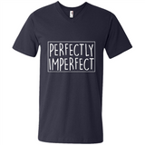 Perfectly Imperfect Black mugs PINGPONG - Men's V-Neck