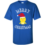 Bird Santa Merry Christmas T-Shirt - Birds Watchers Xmas - Shirt