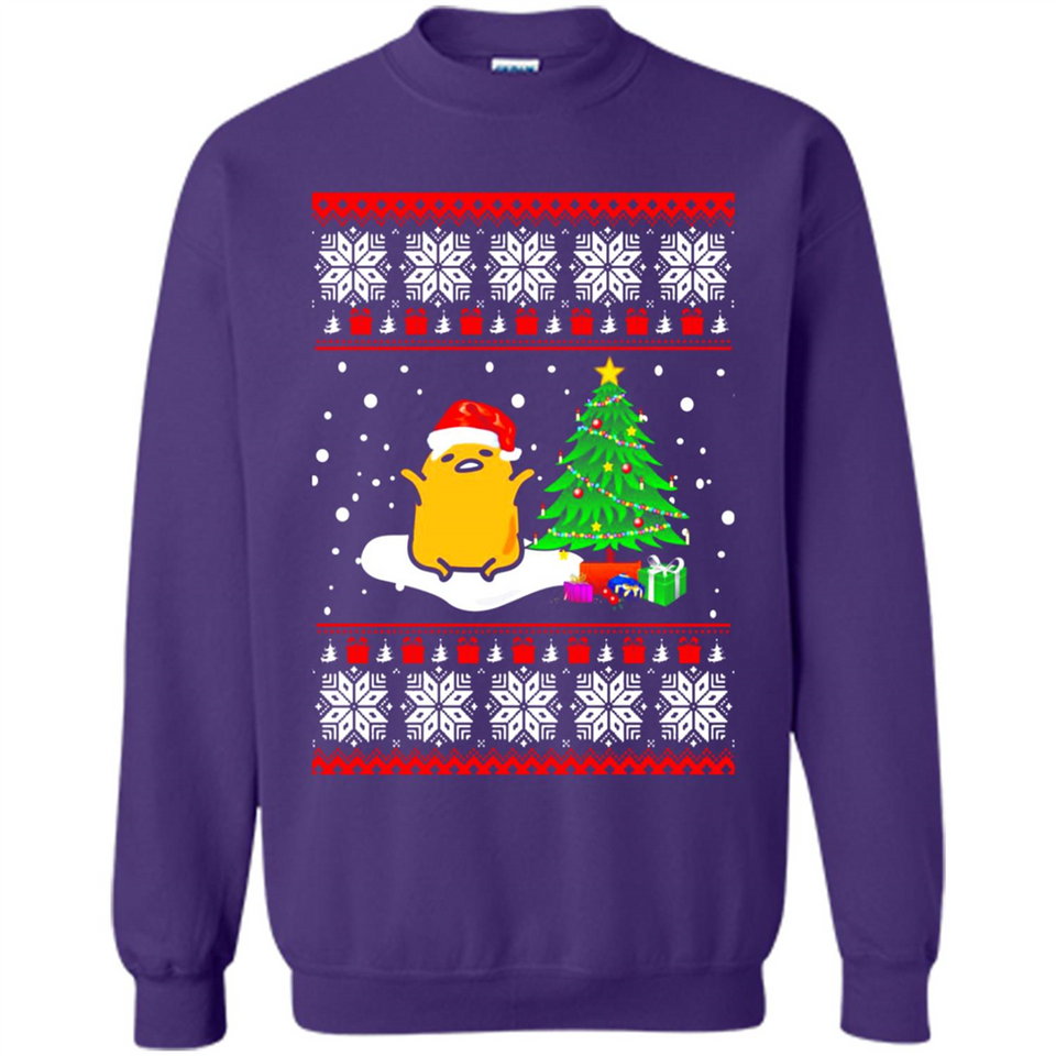 Gudetama Christmas sweater PING PONG