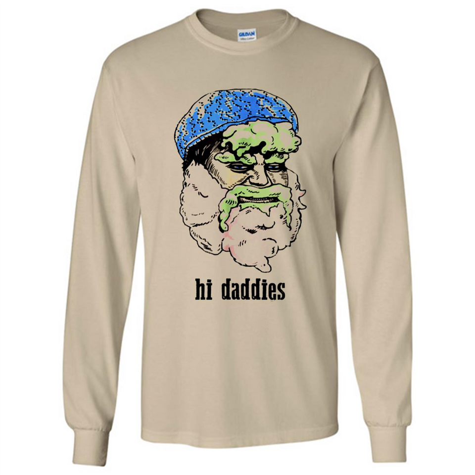Mens Cotton Candy Randy - Long Sleeve T-Shirt