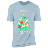 Merry Catmas Funny Cool Christmas Mug PINGPONG - Premium Short Sleeve T-Shirt