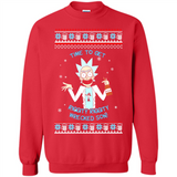 Rick and Morty Time to get Riggity Riggity Wrecked Son Christmas sweater - Sweatshirt