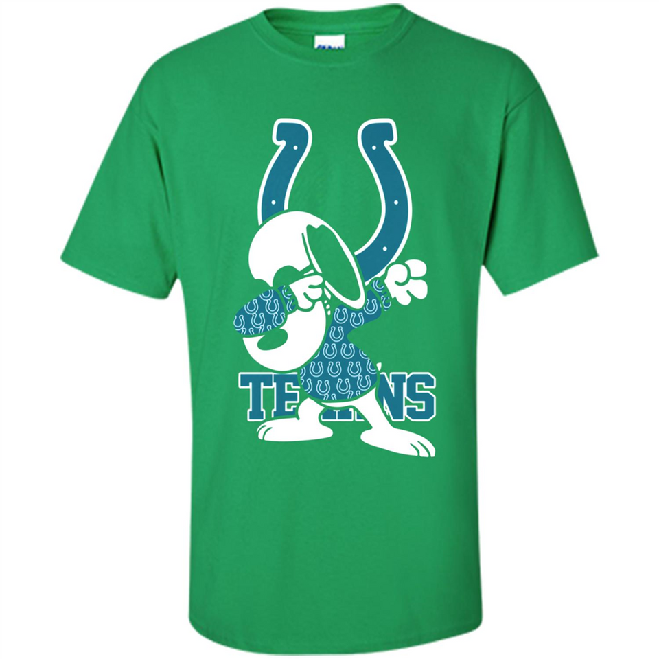 Indianapolis Colts Snoopy Dabbing PING PONG