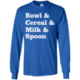 Tasty Cereal Recipe Bowl Milk Spoon
