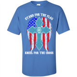 Dallas Stars - stand for the flag kneel for the cross