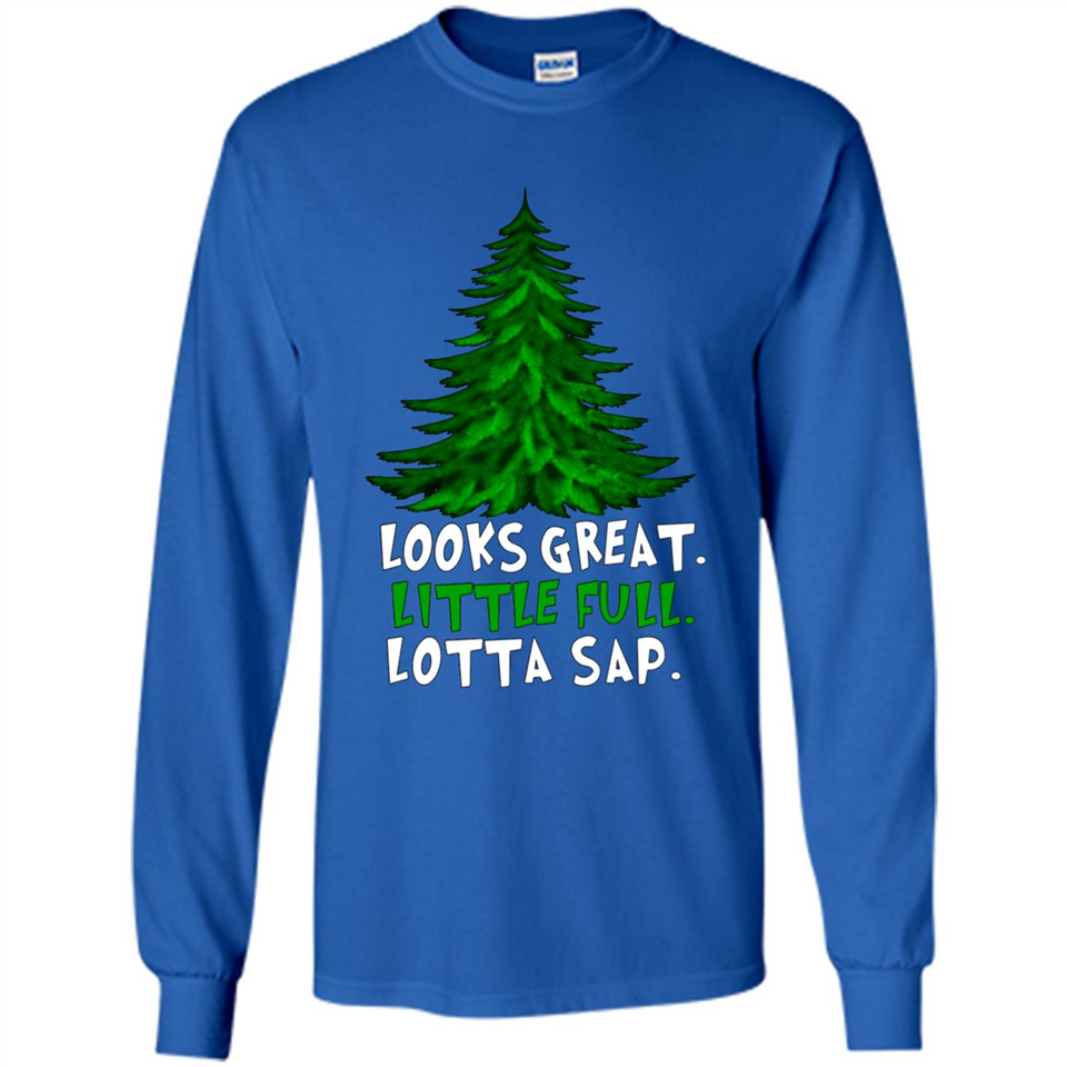 Looks Great Little Full Lotta Sap Funny Christmas PINGPONG