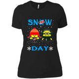 Snow Day Shirt For Carolina Hurricanes Vs Minion Fans pingpong