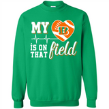 Cincinnati Bengals Football My Heart is on that Field - Sweatshirt