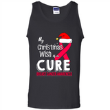 My Christmas Wish Is A Cure Breast Cancer Awareness sweater PINGPONG
