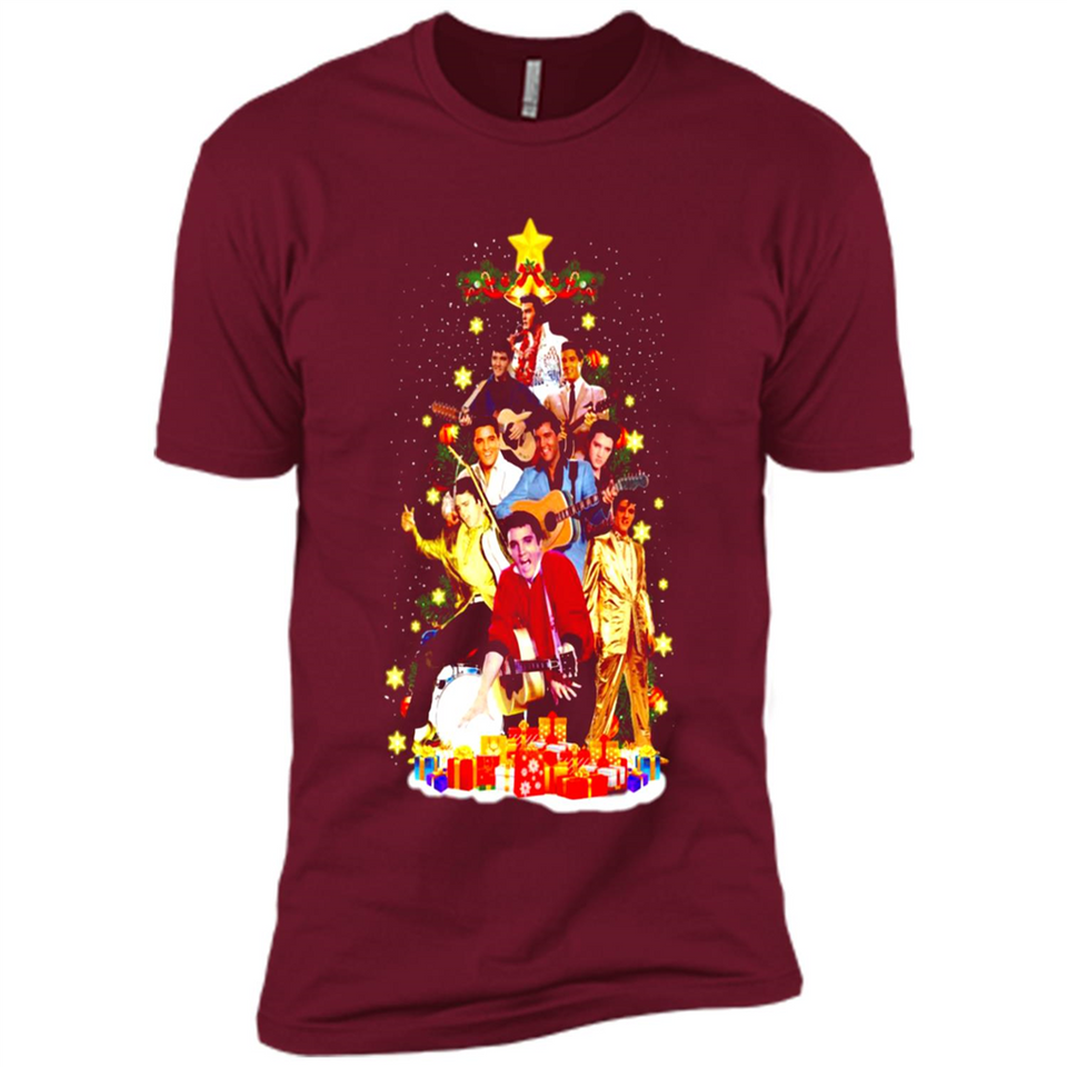 Glitter Rhinestone Christmas Elvis Presley Christmas PING PONG