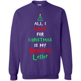 All I want for Christmas is my letter sweater PINGPONG