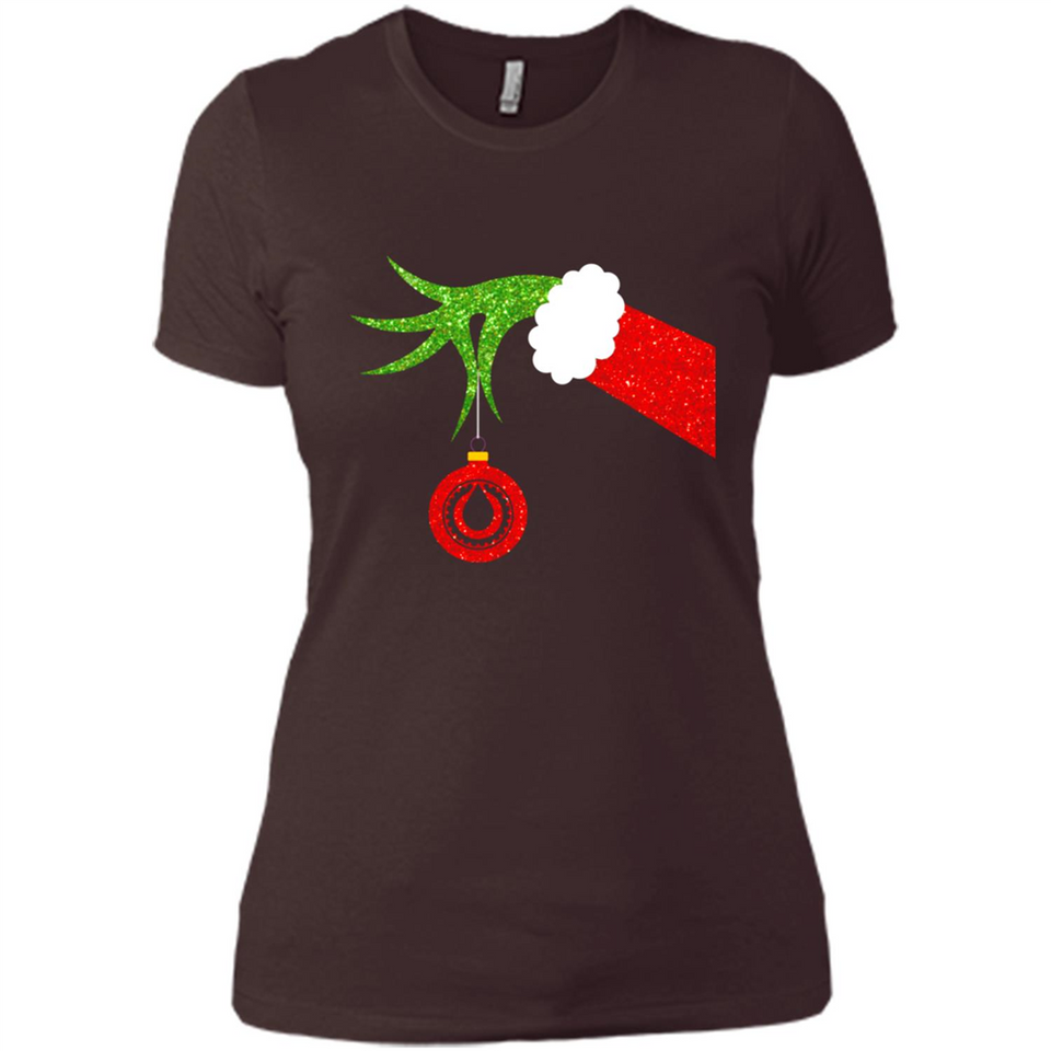 Funny Grinch Hand Holding Oiler Ornament Christmas PING PONG