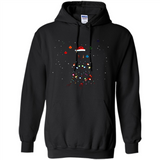 Doberman Santa Lights Christmas Dog Xmas Sweatshirt - Hoodie