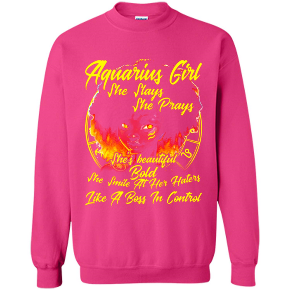 Aquarius Girl She Slays She Prays Zodiac Sign PINGPONG