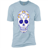 St. Louis Blues Hockey Sugar Skull Day of the Dead