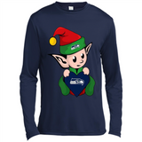 Seattle Seahawks ELF Elves Grinch Santa Claus