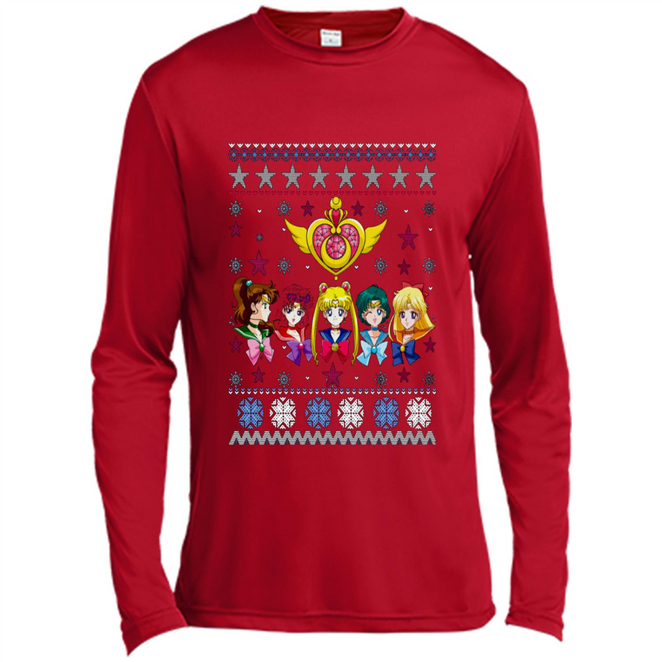 Sailor Moon Ugly Christmas Sweater Perfect Christmas PINGPONG