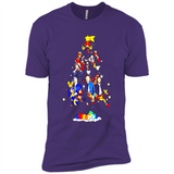 JOHN LENNON CHRISTMAS TREE - Premium Short Sleeve T-Shirt
