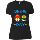 Snow Day Shirt For Chicago Bulls Vs Minion Fans pingpong