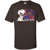 Snoopy loves NBA Cleveland Cavaliers - Shirt
