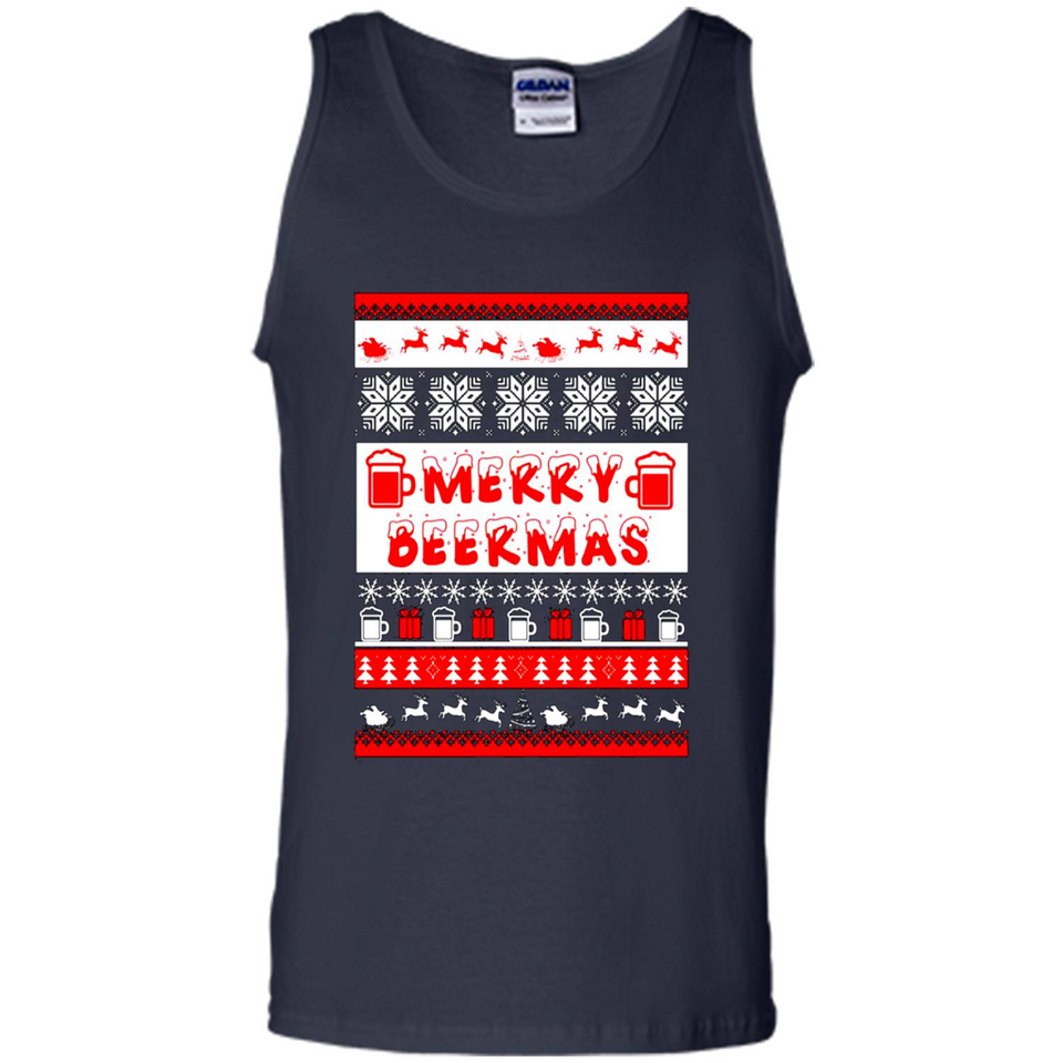 Merry Beermas Christmas sweater PINGPONG