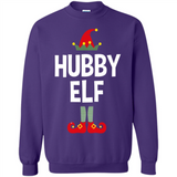 Hubby Elf Shirt - Family Matching Christmas Pajamas - Sweatshirt