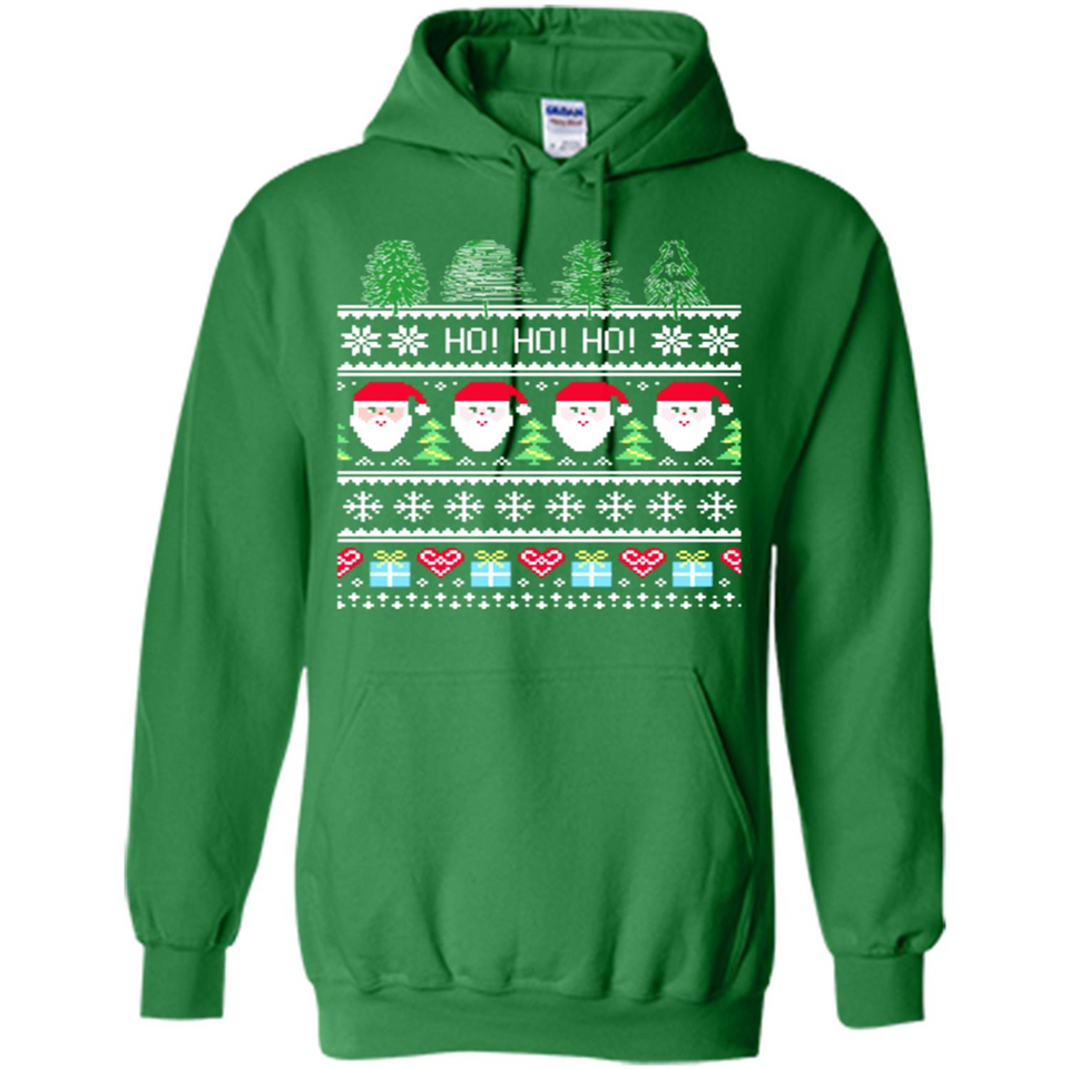 Ugly Merry Christmas Tree Santa Snowflakes