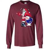 San Francisco 49ers Santa Claus Toilet