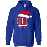 Christmas Football Shirt - Football Santa Hat Christmas