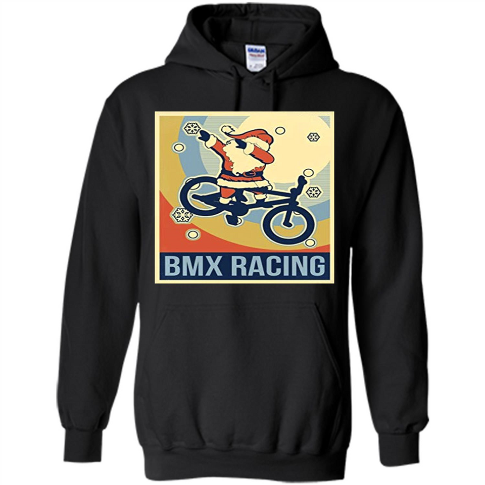 bmx racing dabbing Santa Christmas