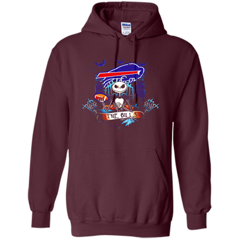 Buffalo Bills Halloween The Nightmare Before Christmas - Hoodie