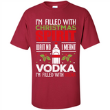 Christmas Gift Shirt Christmas Spirit Vodka Santa - Shirt