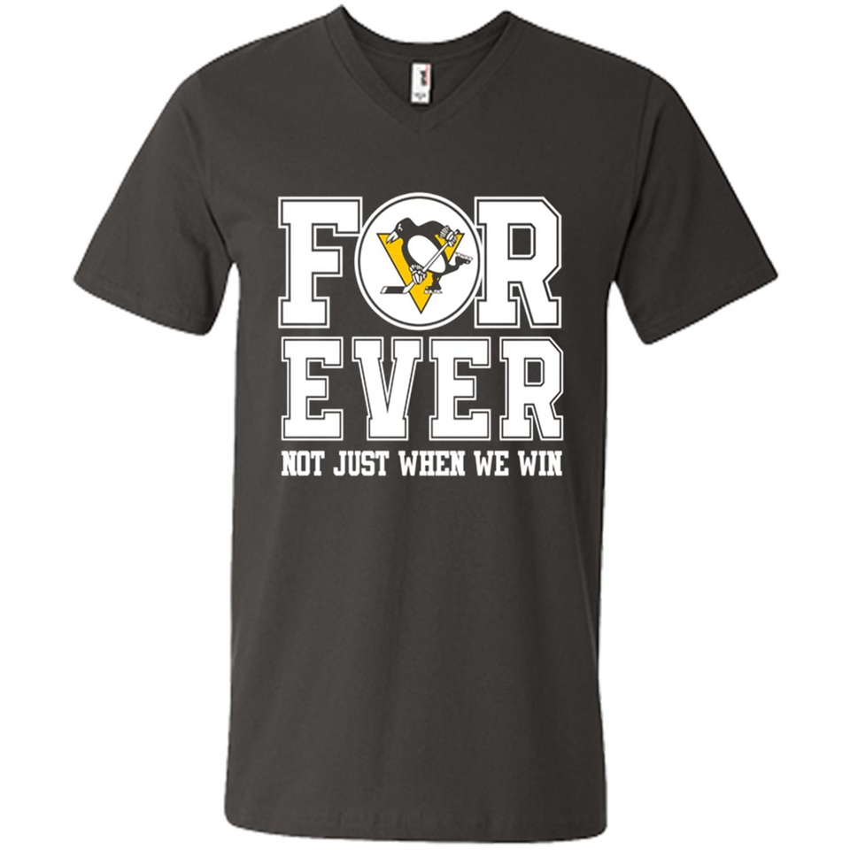 Pittsburgh Penguins Forever For ever not just when we win - Men's V-Neck