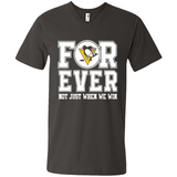 Pittsburgh Penguins Forever For ever not just when we win - Men's V-Neck