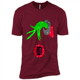 GRINCH HAND HOLDING DETROIT TIGERS GLITTER CHRISTMAS PINGPONG