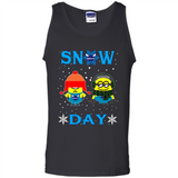 Snow Day Shirt For Charlotte Hornets Vs Minion Fans pingpong