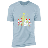 The Beatles chibi Christmas - Premium Short Sleeve T-Shirt