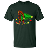 Hugging Christmas Tree Bigfoot PING PONG