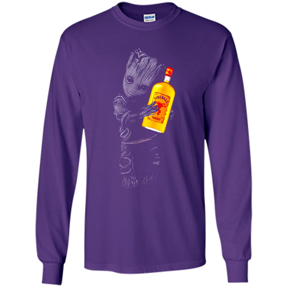 Groot hug Fireball Cinnamon Whisky PING PONG